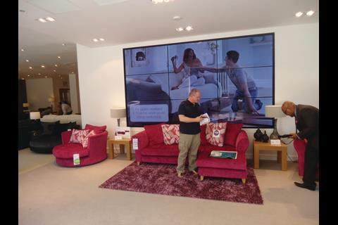 Integrated digital signage and graphics